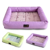 summer cool dog bed mat crate pad anti slip mattress washable for large medium small pets sleeping