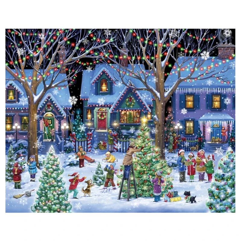 

2021 New Christmas Cheer Jigsaw Puzzle 1000 Piece