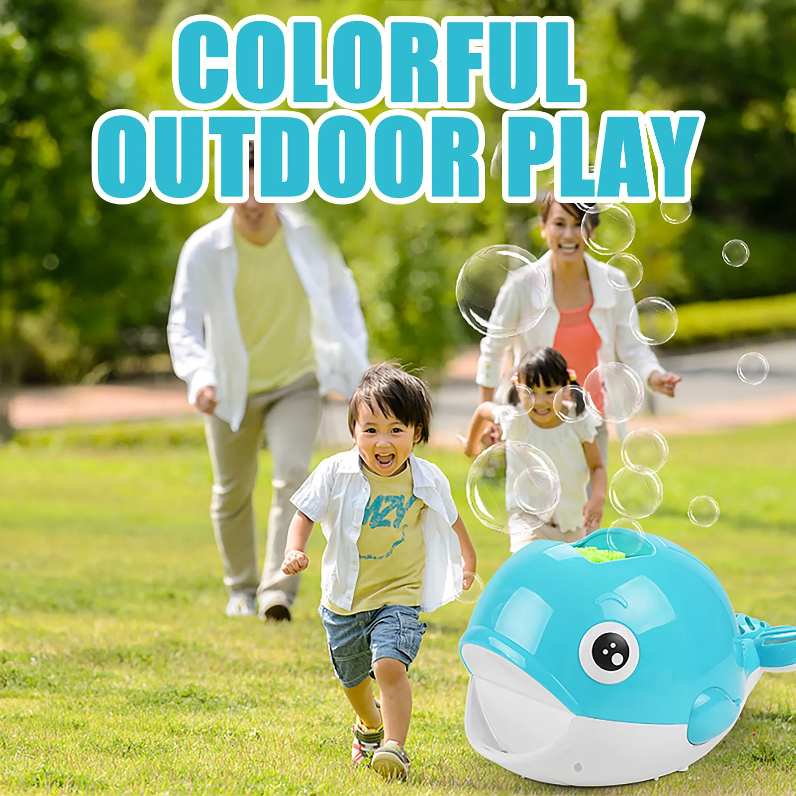 

Outdoor Toy Children Bubble Machine Automatic Bubble Blowing Kawaii Animal Shape Parent-child Interactive Toy Baby Decompression