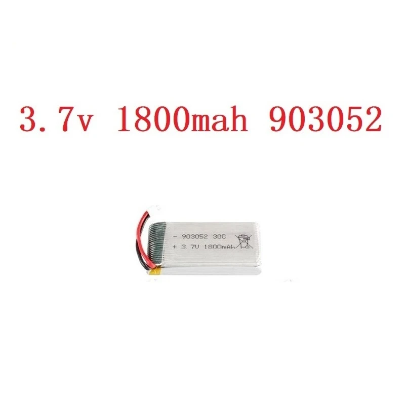 Аккумулятор 3 7 в 1800 мА · ч 1/2/5/10 шт. для SYMA X5SW X5 X5S X5C M18 H5P KY601S 903052 литий-полимерный