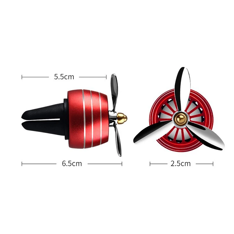 1pcs mini Car Air Freshener Smell LED Conditioning Vent Outlet Alloy Perfume Clip Fresh Aromatherapy Fragrance | Автомобили и