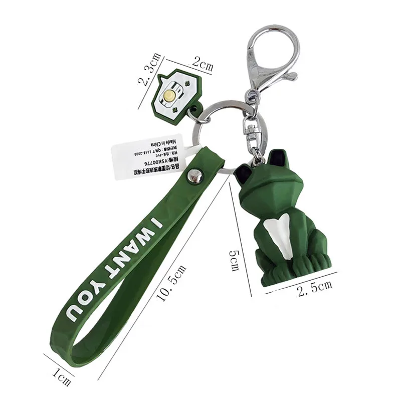 2020 новый модный милый брелок для ключей динозавры кольцо Кот Мода Мультфильм