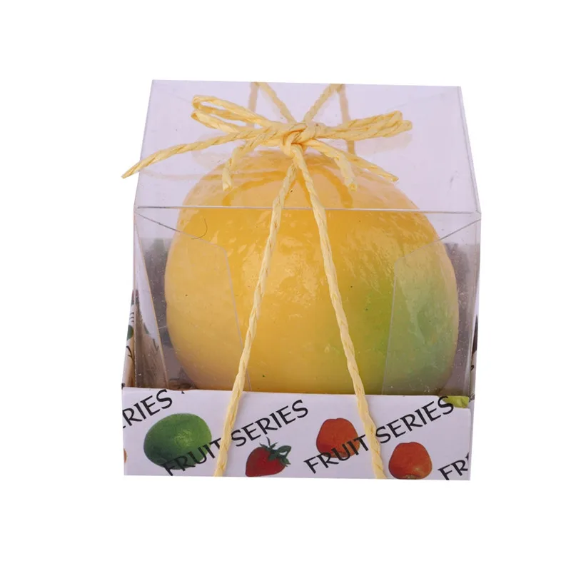 Оригинальные ароматные свечи в форме яблока фруктовые романтические вечерние