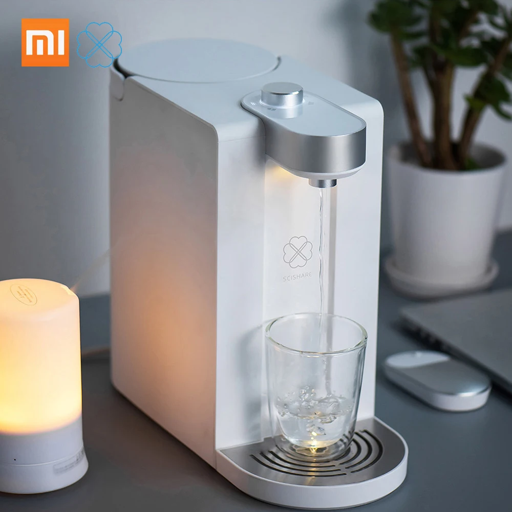 Xiaomi SCISHARE Smart Instant Hot Water Dispenser 3 Seconds Heating Water Temperature Adjustable Drinking Fountain 1.8L S2101