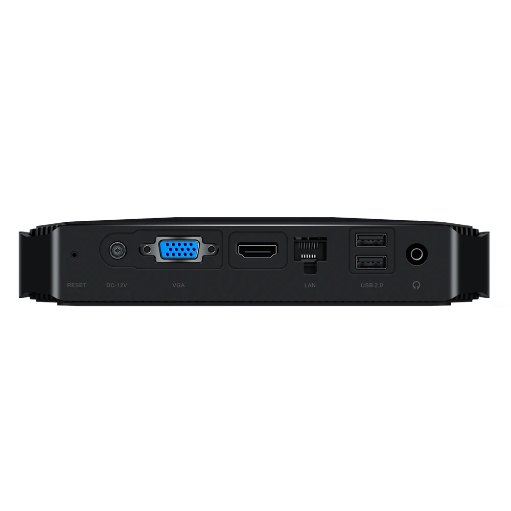 CHUWI GBox Pro Intel Atom X7 E3950 четырехъядерный Windows 10 OS 4 Гб 64 Gigabit Ethernet Мини ПК 2 4G/5G