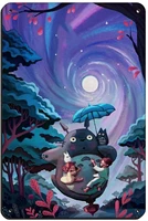 movie poster classic movie my neighbor totoro movie poster 2 tin sign vintage metal pub club cafe bar home wall art decoration