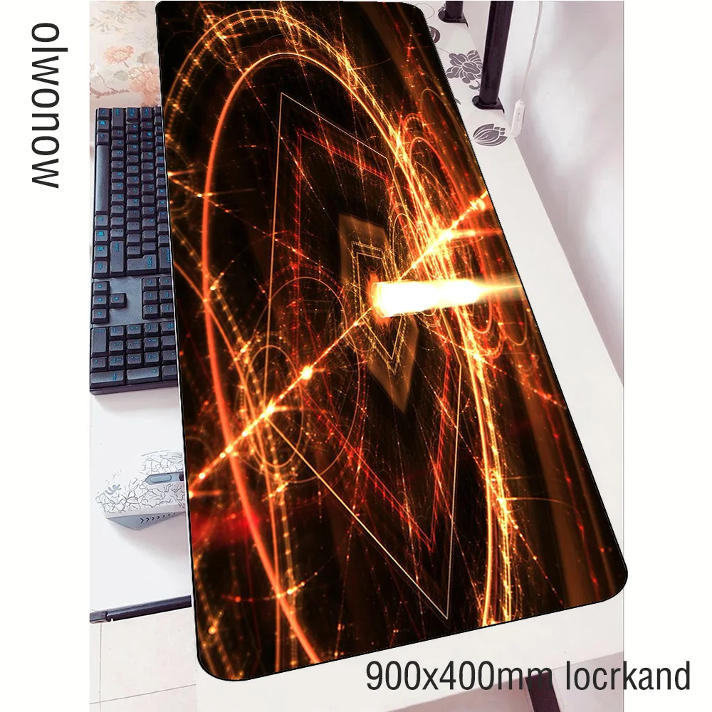 Полностью металлический коврик для мыши с алхимиком самый дешевый 900x400x3 мм