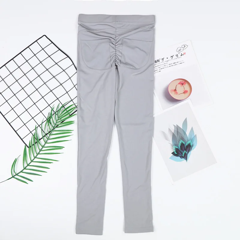 Женские спортивные брюки с высокой талией для занятий йогой и отдыха впитывающие