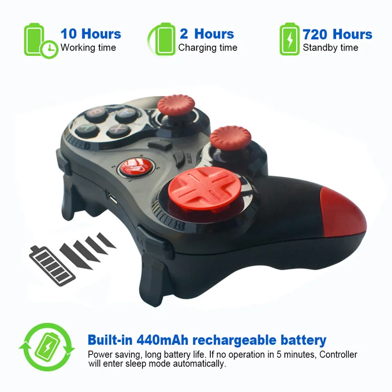 Беспроводной Android геймпад беспроводной джойстик игровой контроллер