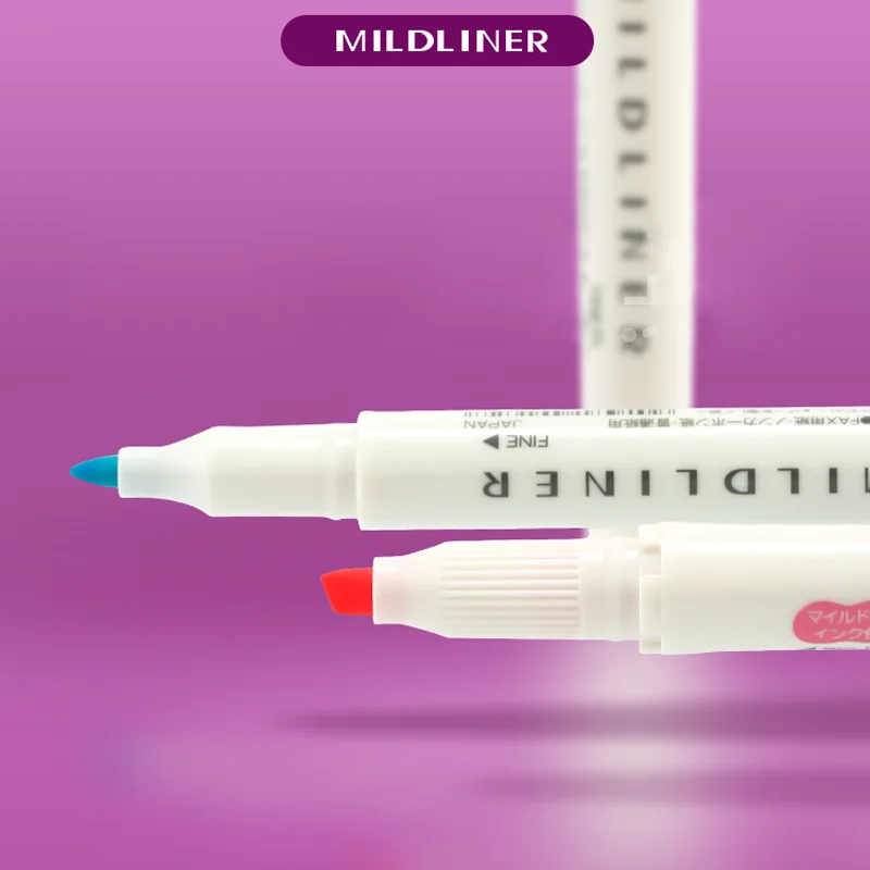 5 шт./лот хайлайтер с принтом зебры для офиса и школы двусторонний круглый носок |