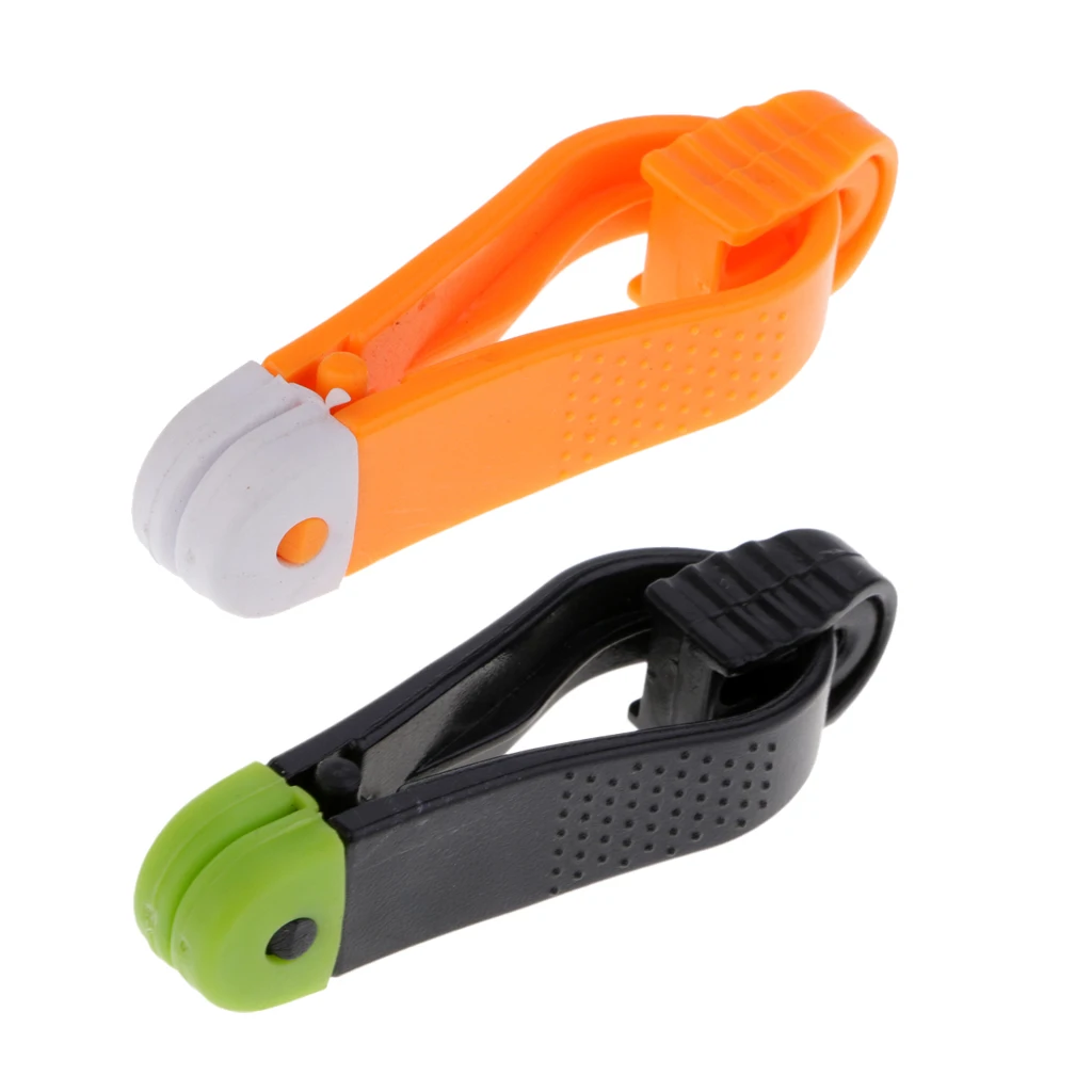 Mini Power Grip Trolling Release Clip Snap Weight Planer Board 2-1/2inch Black/Orange | Спорт и развлечения