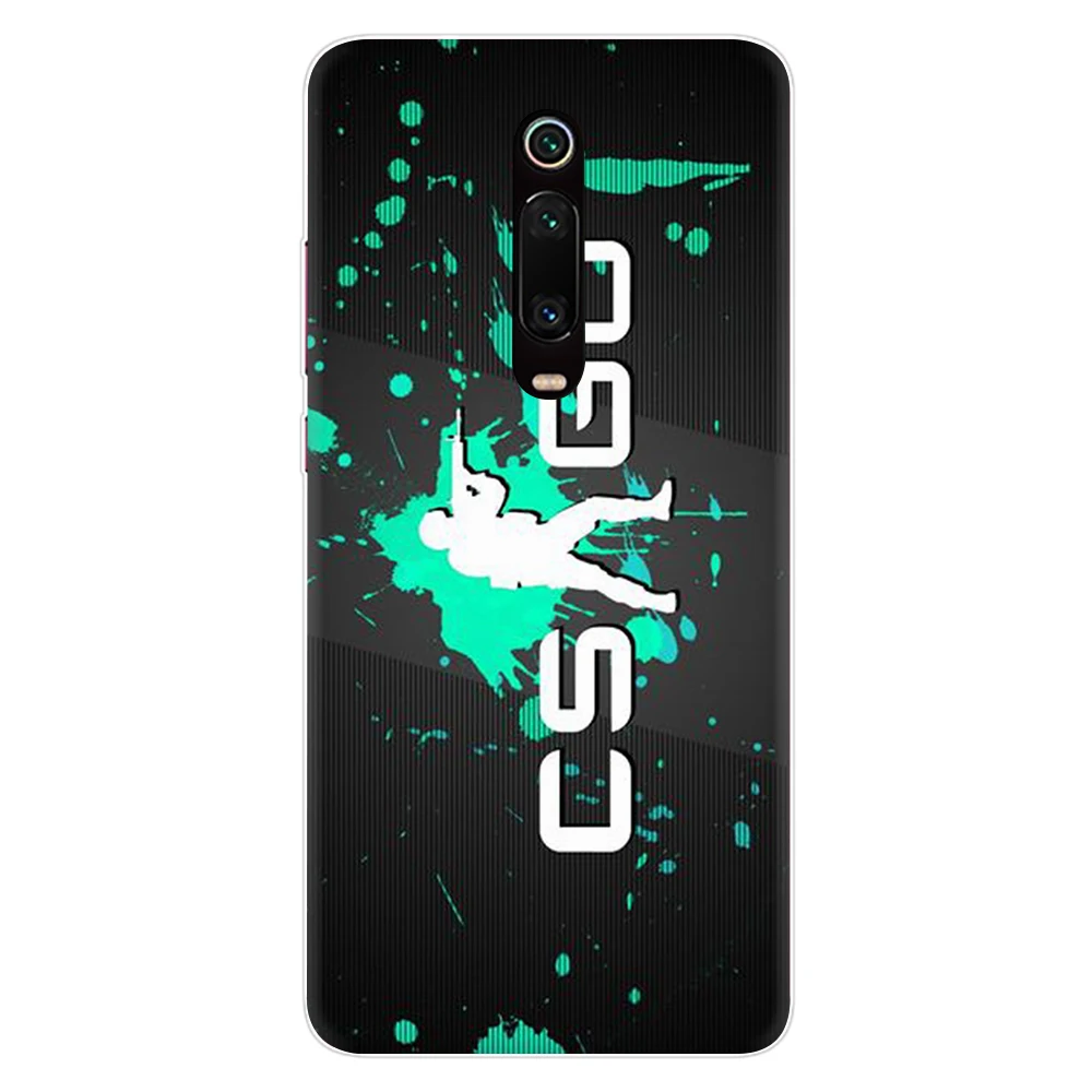 Твердый чехол для телефона CS GO gun game Xiaomi 5 5S 5X 6 6X A1 A2 8 9 SE Lite Mix 2S Max 3 F1 9T A3 10 Pro CC9e |