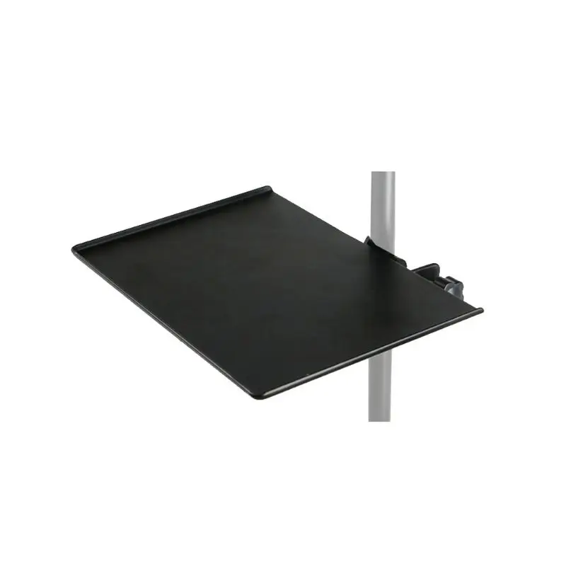 Лоток для звуковой карты подставка микрофона металлический поднос с зажимом