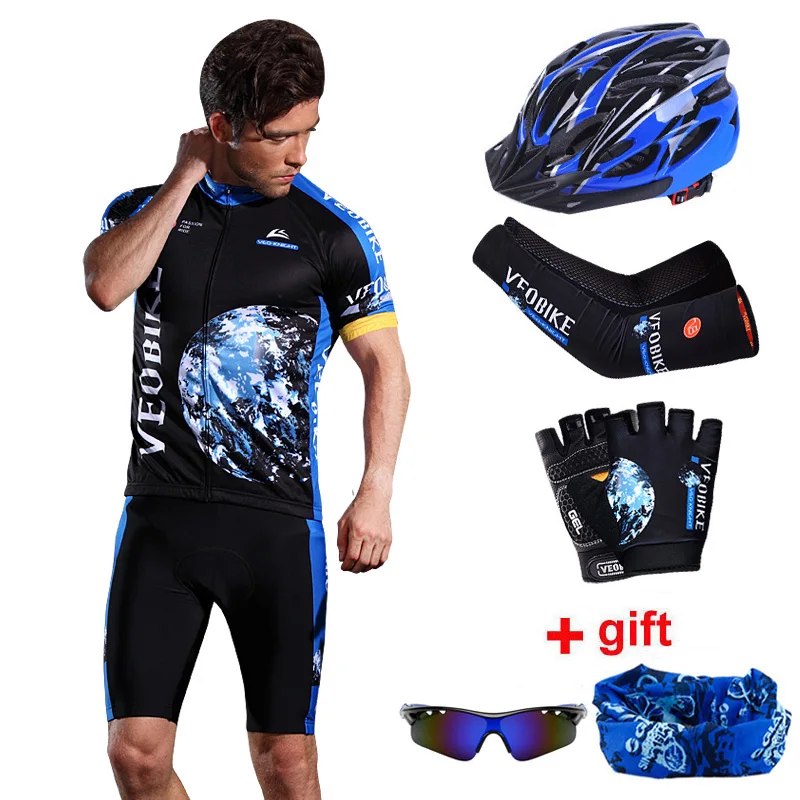 Одежда для велоспорта Pro Team мужской комплект одежды горного велосипеда