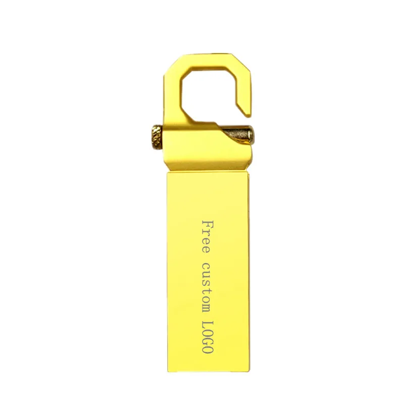 

usb flash drive 32GB 2.0 usb stick 128gb mini bracelet flash drive metal gold 16GB key 64GB memory stick 8GB 4GB Free shipping