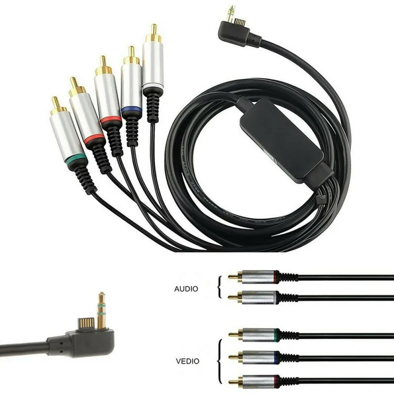 6 футов Аудио Видео AV кабель для RCA удлинитель композитный передачи Данных
