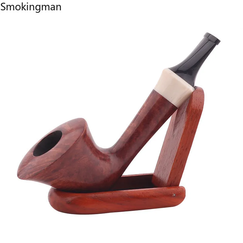 Стойка для труб ручной работы из массива сандалии переносная Складная стойка