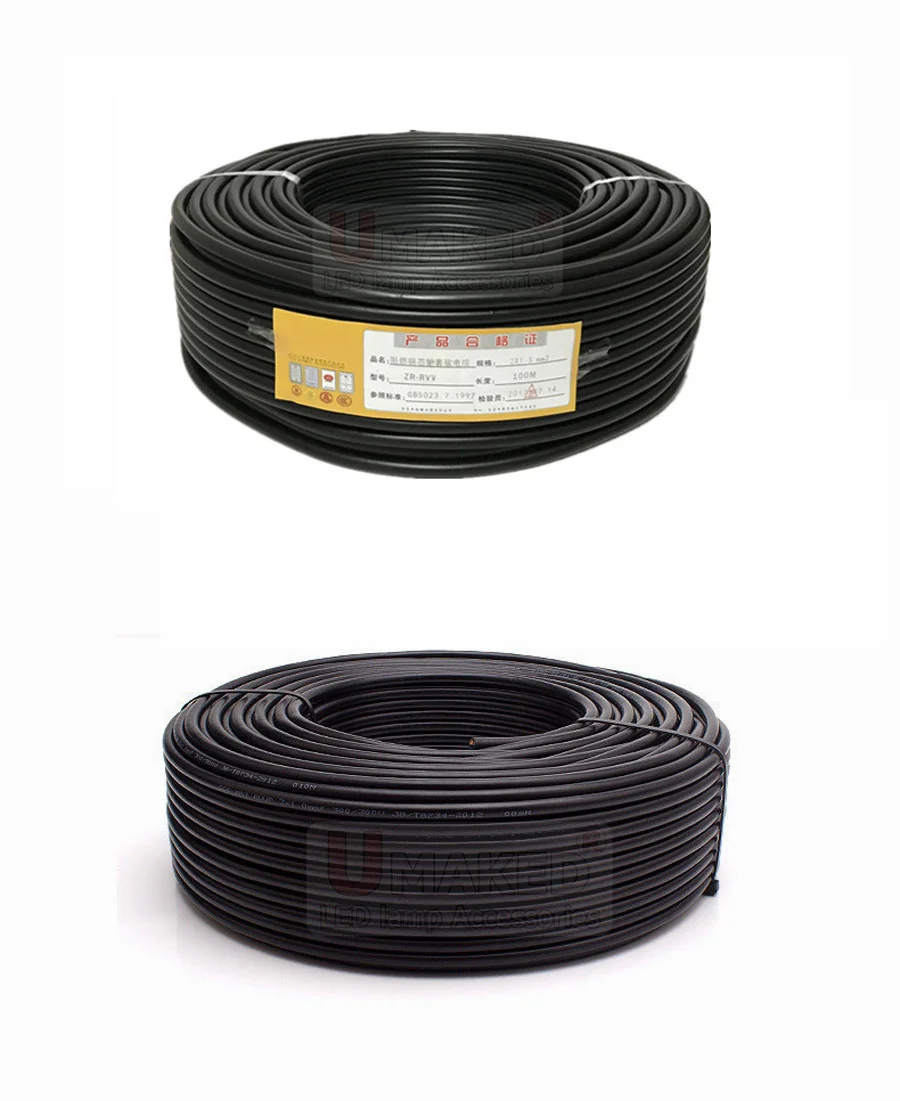 1 метр оболочка провод 24AWG оловянный бескислородный медный кабель 2 ядра 3 4 5 ядер