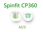 Высококачественные силиконовые наушники SpinFit CP360, 3,6 мм, для беспроводных наушников-вкладышей (SS S M L SSS MS LM)