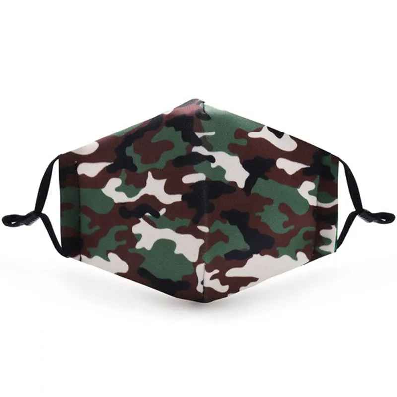 Маска для лица с забавным принтом пэтма гримаса призрака скелет многоразовая