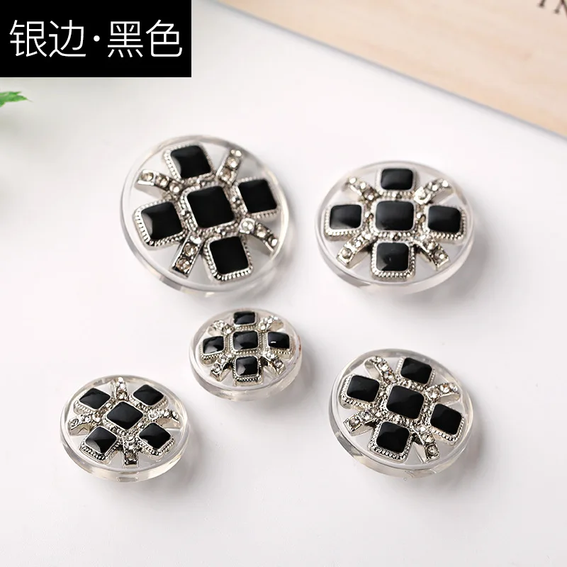 10pcs Metal Buttons For Clothing DIY Apparel Sewing Decorative Button For Crafts Accessories VV-9039