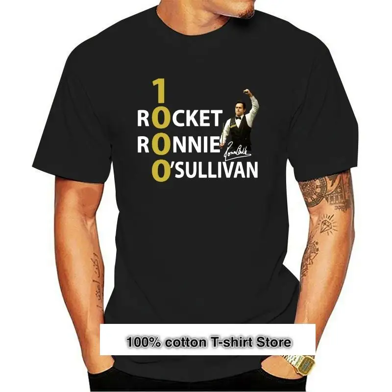

1000 Rocket Ronnie OSullivan Shirt S-3Xl Made In Usa Short-Sleeved Tee Shirt