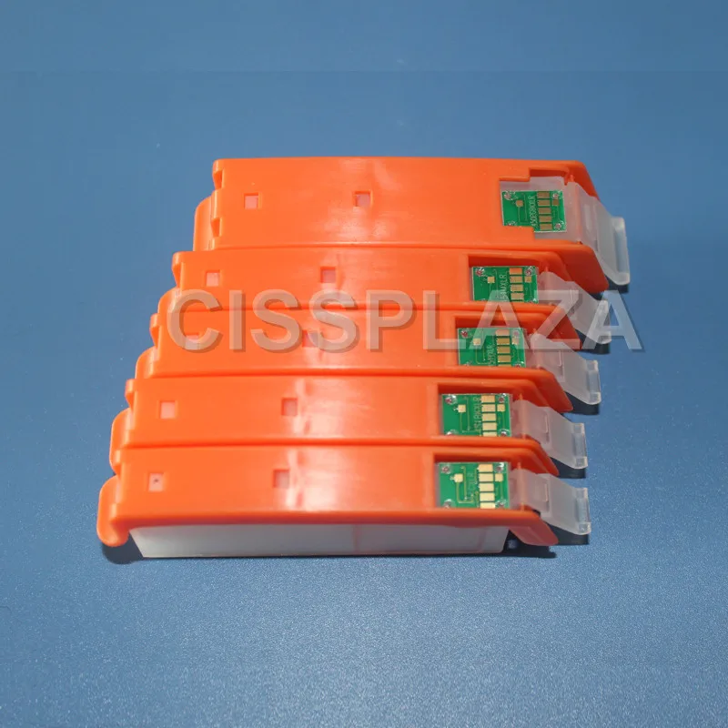 CISSPLAZA 6 цветов PGI-680 pgi680 заправляемые картриджи для canon PIXMA TS8160 TS9160 TS8260 TS8360 |
