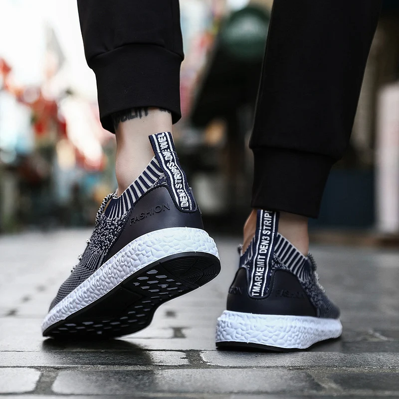 Новинка 2019 Легкие беговые кроссовки из плотной ткани дышащая уличная спортивная