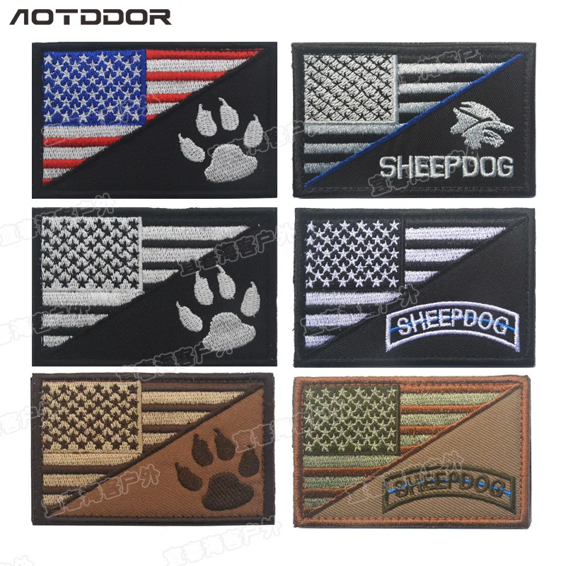 Повязка на руку из ПВХ K9 с собачьими когтями декоративная наклейка голубыми