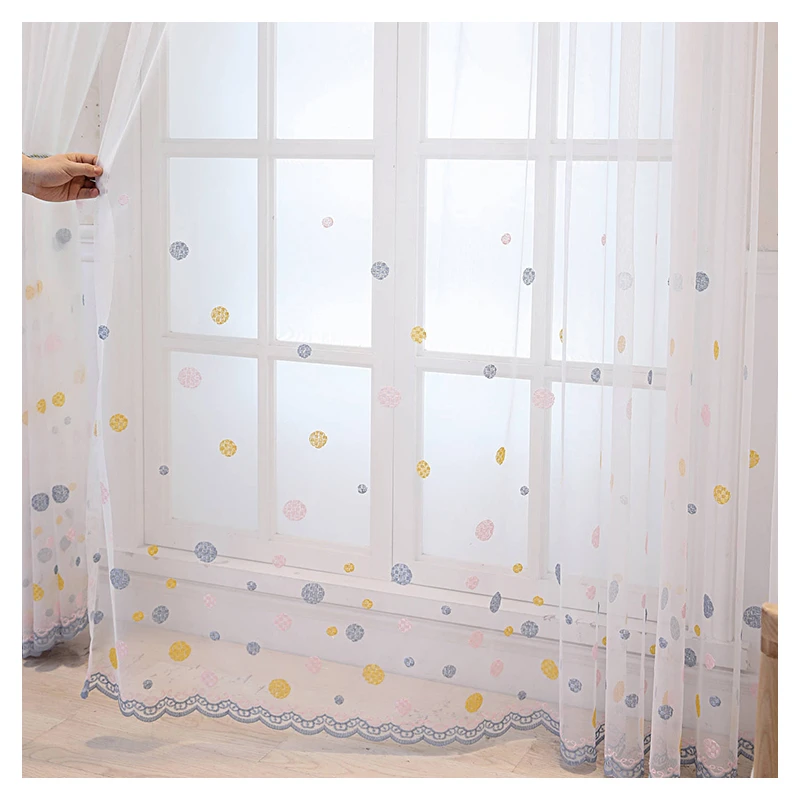 Мультяшные футбольные тюлевые занавески для детской спальни милая вуаль