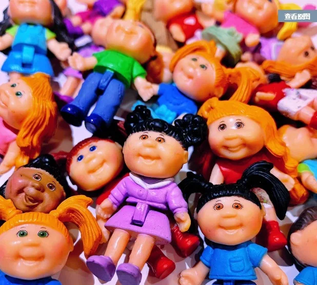 8pcs no repeat doll 8 шт. без повтора 4 см Мультфильм Капуста патч дети тролли фигурка шарнир Кукла ПВХ детский игровой дом игрушка - Цвет: 8pcs no repeat doll