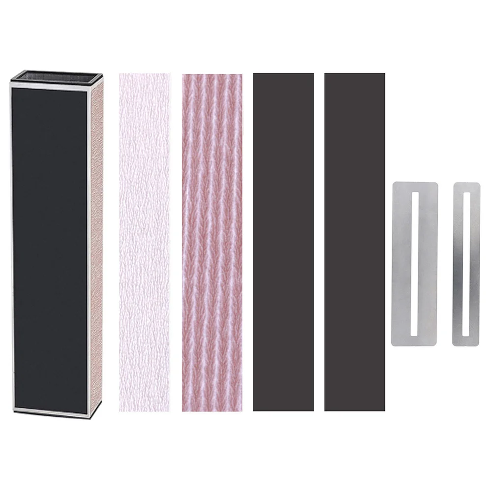 

4pcs Adhesive Guitar Sandpaper with 2 Fingerboard Guards and Sanding Leveler