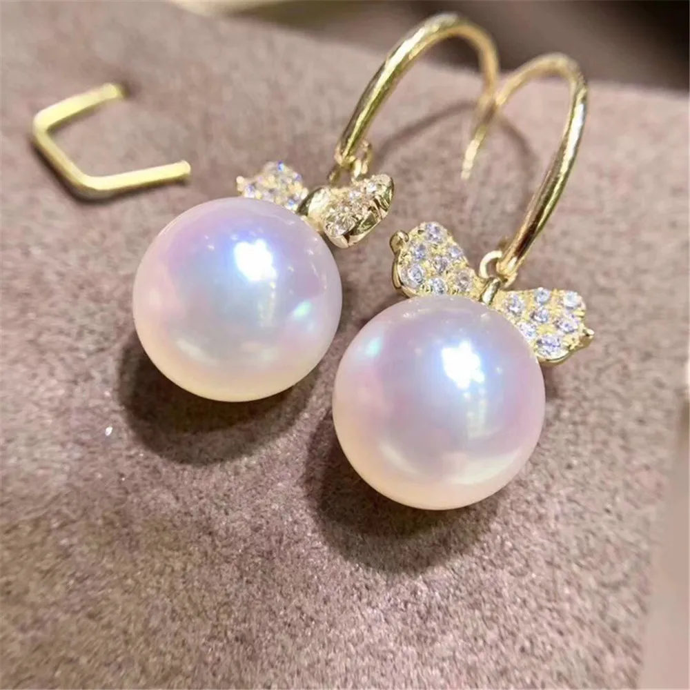 

Настоящее Твердые 925 стерлингового серебра жемчужные серьги-гвоздики, аксессуары Findings, сделай сам, ювелирное изделие ушной крючок пустые По...