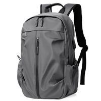 casual backpack men s backpack travel fashion street european and american simple schoolbag fashion trendy computer bag travel
