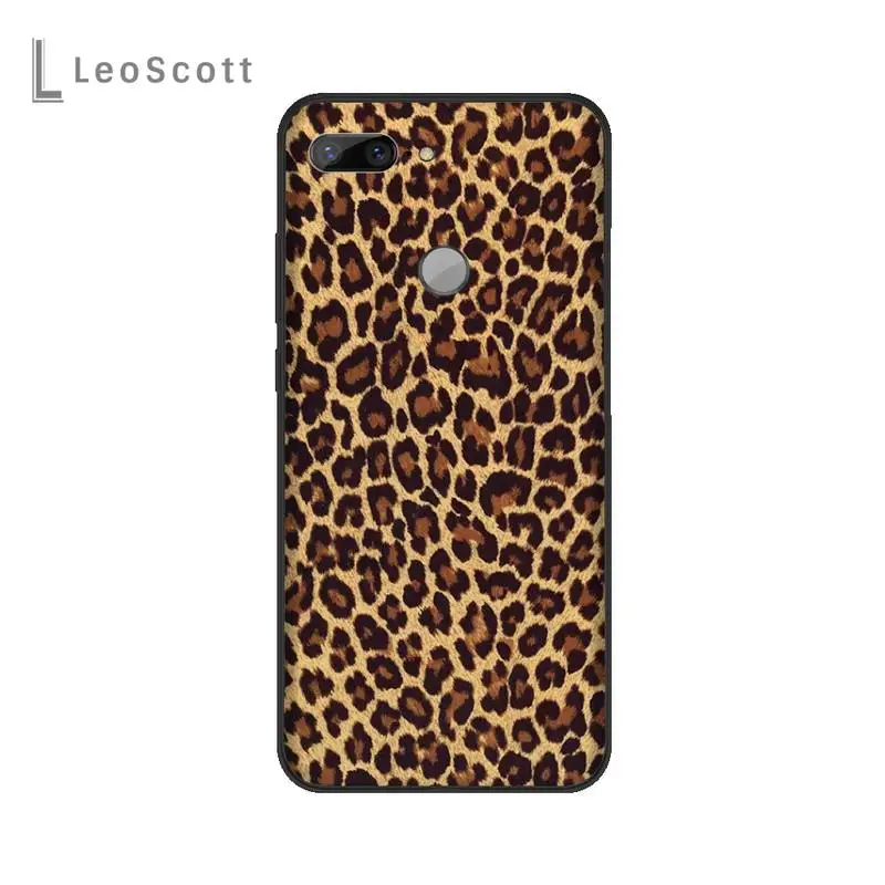 

Sexy leopard Phone Case For Huawei Enjoy 7 7s 8 8e 9 9e 10 plus P8lite 2017 Honor 5a view9 play 3e