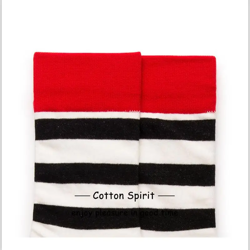 Women Men Solid Striped Cotton Sport Socks Ankle Sock Unisex Ivory Base Black Stripes Short Winter Socks 5 pairs/ lot AL189SC