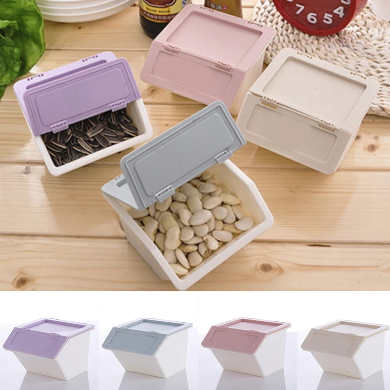 

Desktop Plastic Storage Box Stationery Holder School Office Supplies Storage Box with Cover Stackable L5