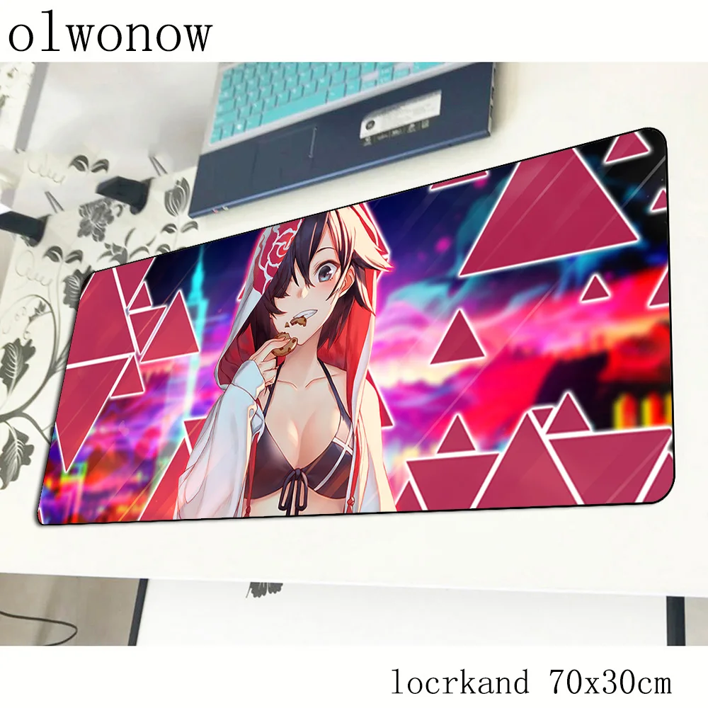 Игровой коврик для мыши с персонажами аниме 800x400x4 мм