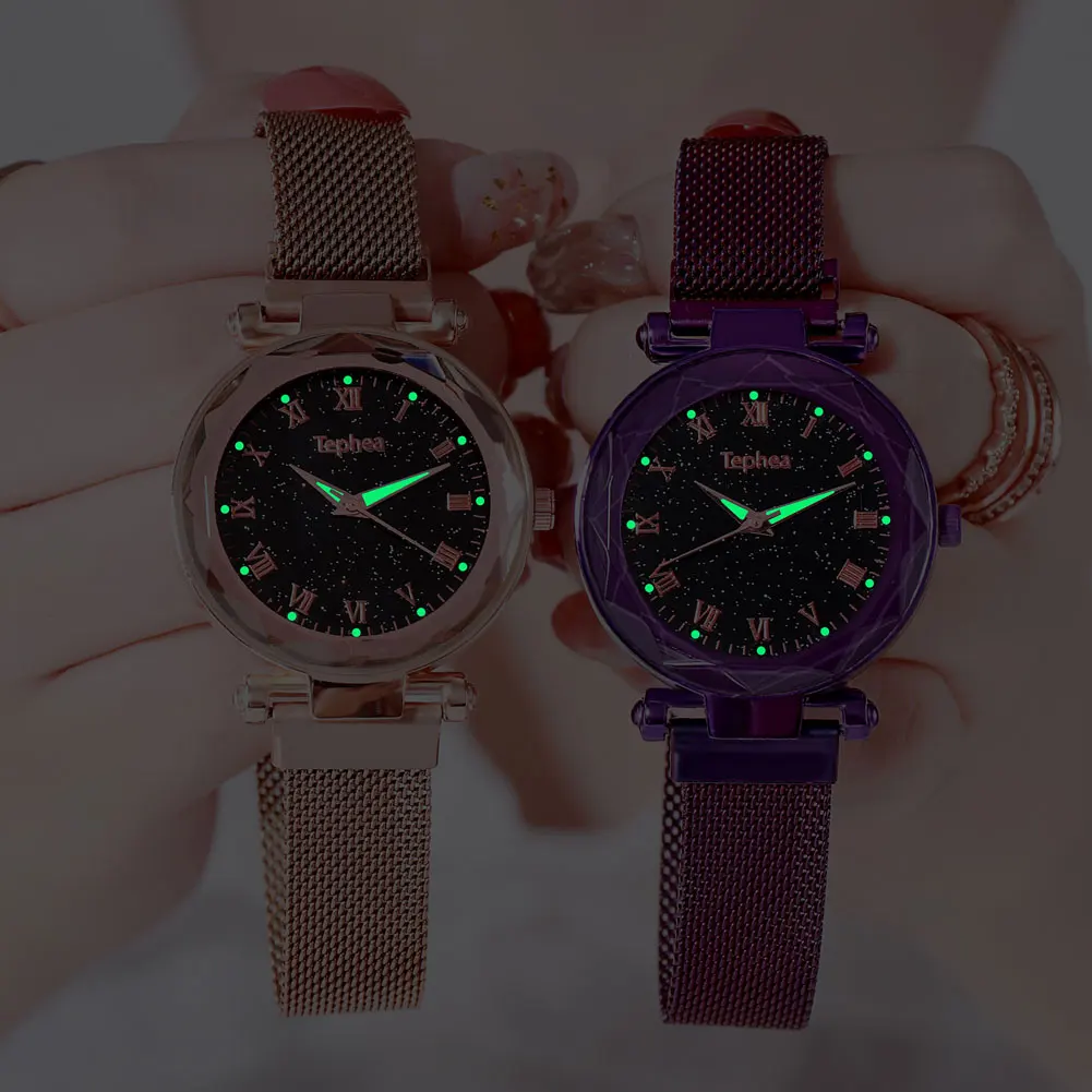 Женские наручные часы 2019 женские из розового золота полностью стальные для