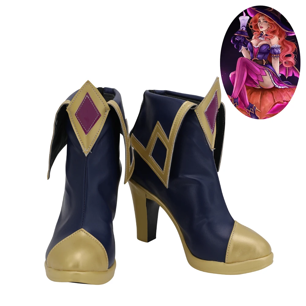 Чудесные ботинки для косплея Miss Fortune женские LOL | Тематическая одежда и униформа