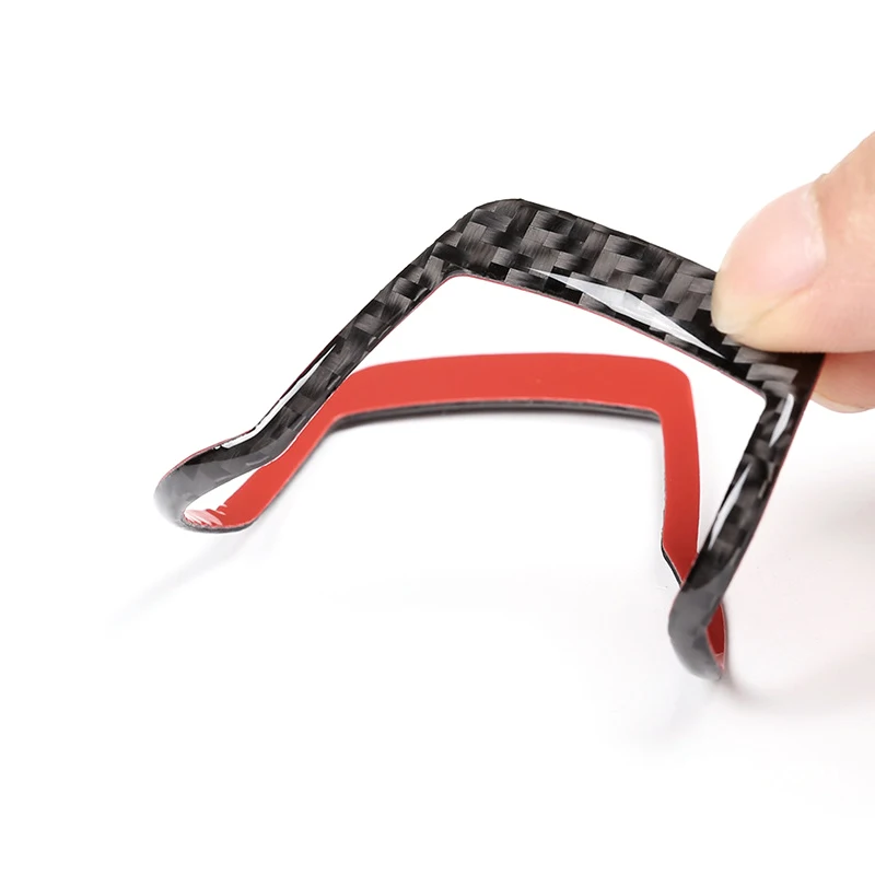 Рамка для переключателей фар из углеродного волокна крышка Накладка BMW 3 серии E90