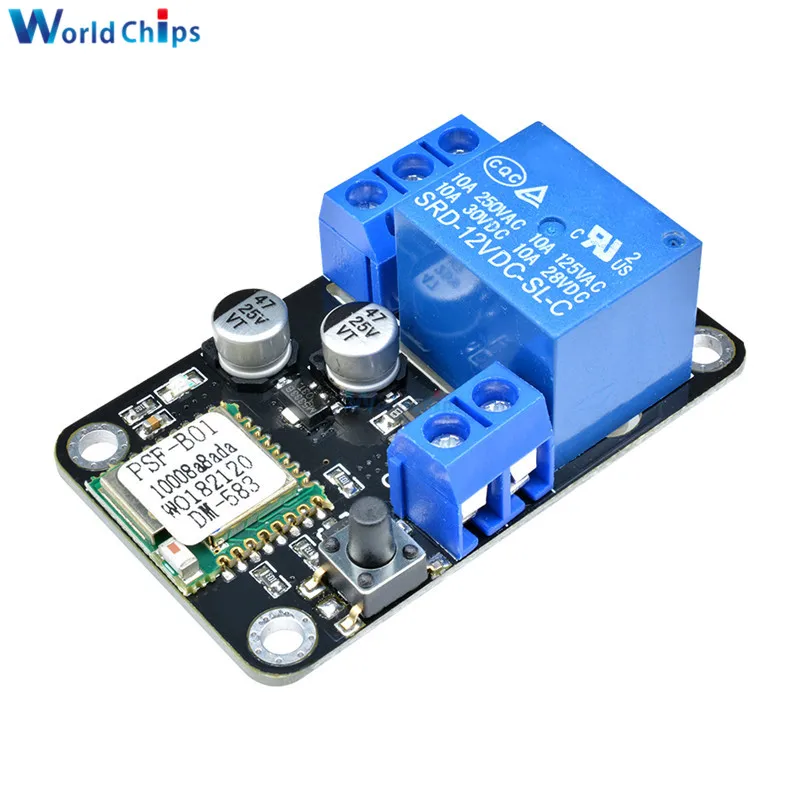 ESP8285 Замена ESP8266 12 В постоянного тока WiFi беспроводной умный переключатель