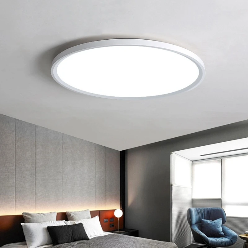 Новый Современный Простой Ультратонкий потолочный светильник LukLoy 5 см