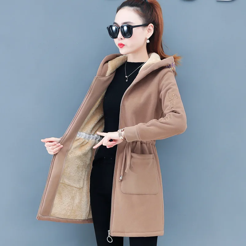 #2240 повседневные приталенные куртки пальто женские большие размеры 3XL хлопковые