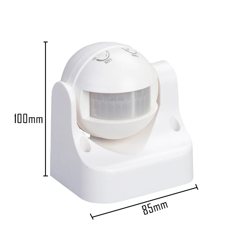 Инфракрасный пассивный датчик движения высокочувствительный светильник 110-240 В 0