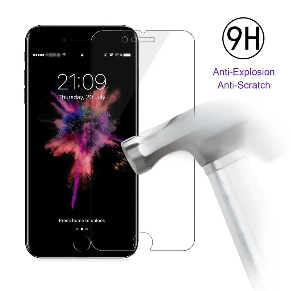 3.5D закругленные края полное покрытие для iPhone X XR XS Max защитное стекло на 7 8 6 6S Plus 10