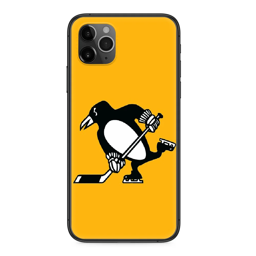 

Pittsburgh Penguin gift Phone case For iphone 4 4s 5 5S SE 5C 6 6S 7 8 plus X XS XR 11 PRO MAX 2020 black prime trend hoesjes