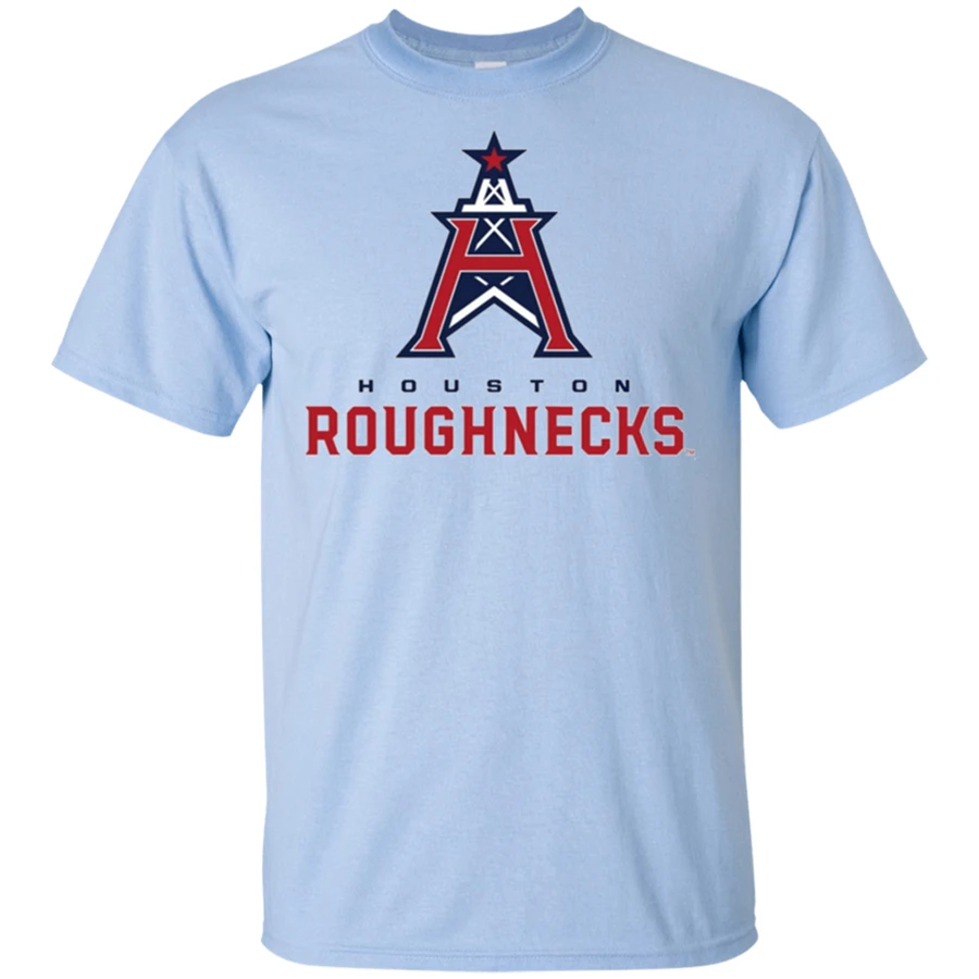 Houston Roughnecks топы футболки XFL футбольная лига черный темно синий для мужчин и женщин