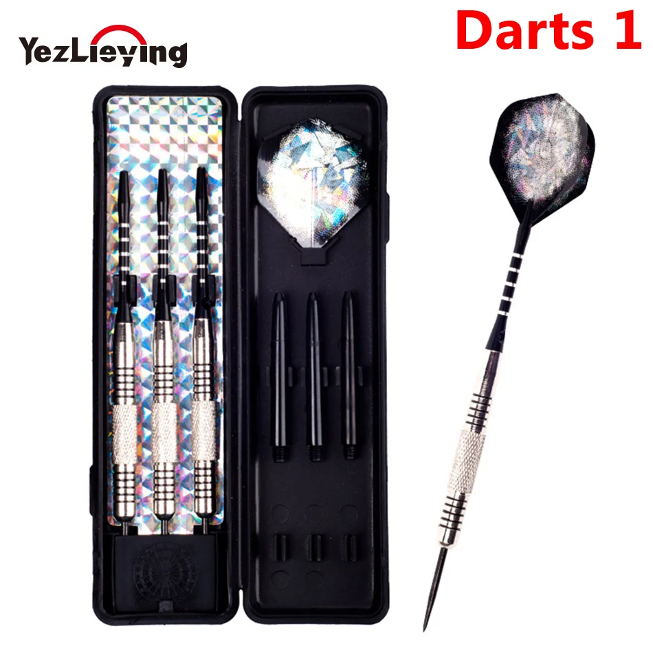 Dart 1 3 шт./кор. Профессиональный Дротика s 20g Сталь советы Дротика s практика стрельба бросание Дротика s Перелёты Дротика полета борона чехол Дротика - Цвет: Dart 1