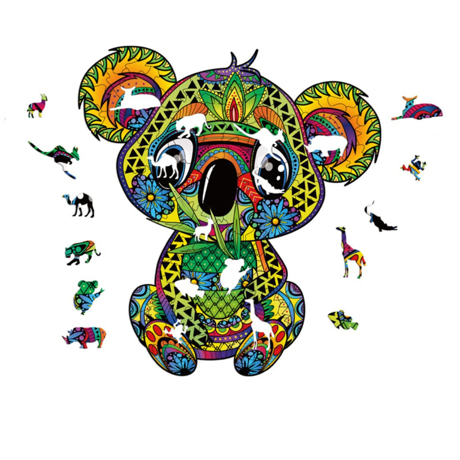 

Puzzles Puzzle Toy Wooden Puzzles Pieces Best Gift for Adults and Children Puzzle ideal for the Family